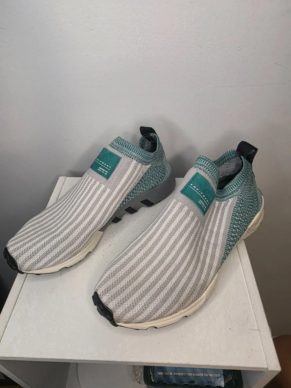 Adidas EQT Support Equipment Mens Slip On Sneakers Size 10